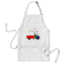 I Like Big Trucks Aprons