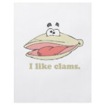 I LIKE CLAMS flyers