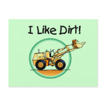 I Like Dirt T-shirts and Gifts Postcards