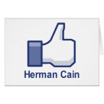 I LIKE HERMAN CAIN CARDS