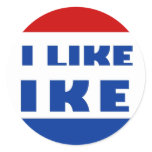 I Like Ike Stickers