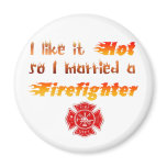 I like it hot refrigerator magnets