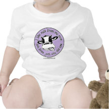 I like milk from my mum not just any old cow baby bodysuit