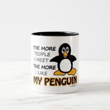I Like My Penguin Mug