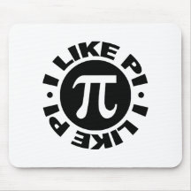 I Like Pi Mousemat