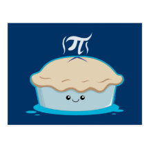 I Like Pi Post Cards