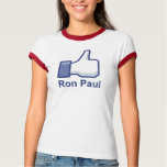 I LIKE RON PAUL t-shirts