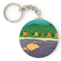 i like sticks-key chain