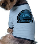 I Like Turtles Blue Circle pet clothing