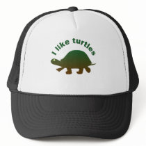 I like turtles mesh hats