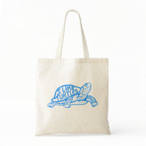 I Like Turtles tote bag
