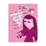 I Like You (radio edit) - Yuki valentine Post Cards