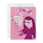I Like You (Yuki Radio Edit) - Pack of Valentines invitations