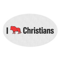 I Lion Christians Sticker