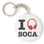 I listen to Soca keychains