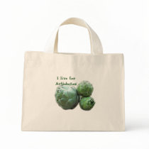I live for Artichokes! Tote Bag