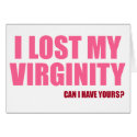I Lost My Virginity cards