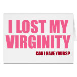 I Lost My Virginity cards