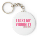 I lost my virginity keychains