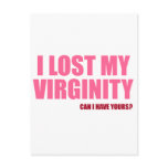 I Lost My Virginity postcards