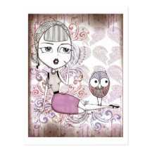 I Lost Track Of My Heart Postcard