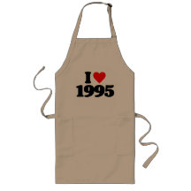 I LOVE 1995 APRONS