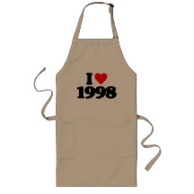 I LOVE 1998 APRON
