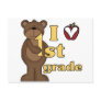 I Love 1st Grade Tshirts and Gifts Post Card