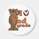 I Love 2nd Grade Magnets