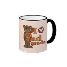 I Love 2nd Grade Tshirts and Gifts Mug