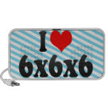 I love 6x6x6 portable speakers