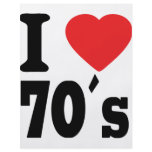 I Love 70 ´s flyers