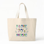I Love 70's Canvas Bag