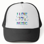 I Love 70's hats