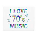 I Love 70's postcards