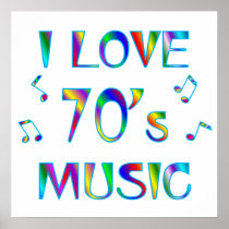 I Love 70's Posters