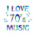 I Love 70's t-shirts