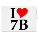 I love 7B cards