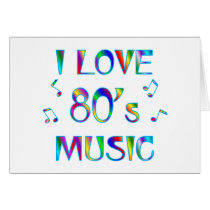 I Love 80s Cards