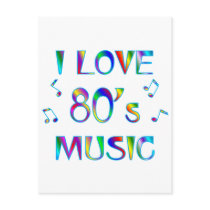 I Love 80s Post Cards