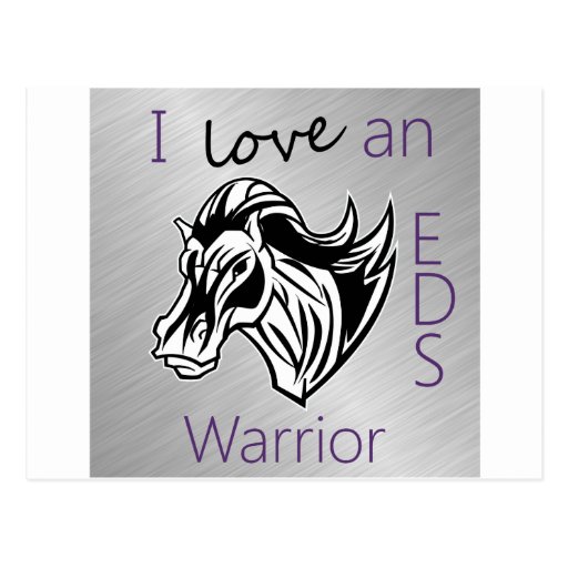 I love a warrior.png postcards