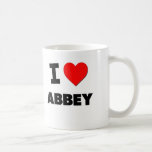 I Love Abbey Mugs