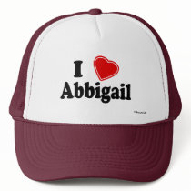 I Love Abbigail Mesh Hats