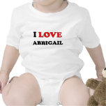 I Love Abbigail t-shirts
