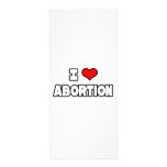 I Love Abortion rack cards