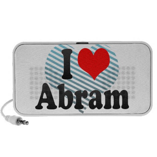 I love Abram Mini Speakers