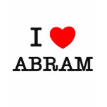I Love Abram t-shirts
