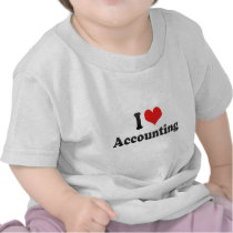 I Love Accounting Shirts