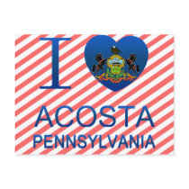 I Love Acosta, PA Postcards