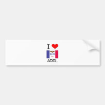 I Love ADEL Iowa Bumper Sticker